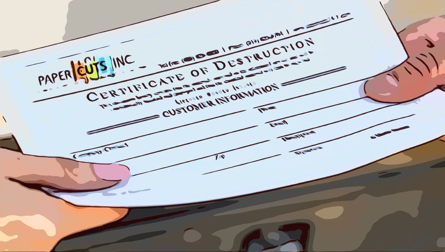 certificate of destruction guarantee